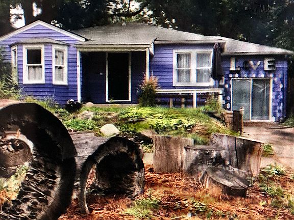 Home known as the Purple Love house in the DU neighborhood