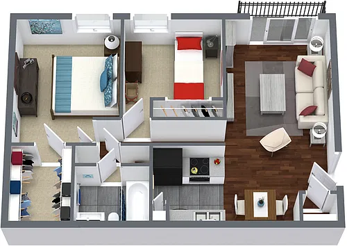 Floor plan 21A