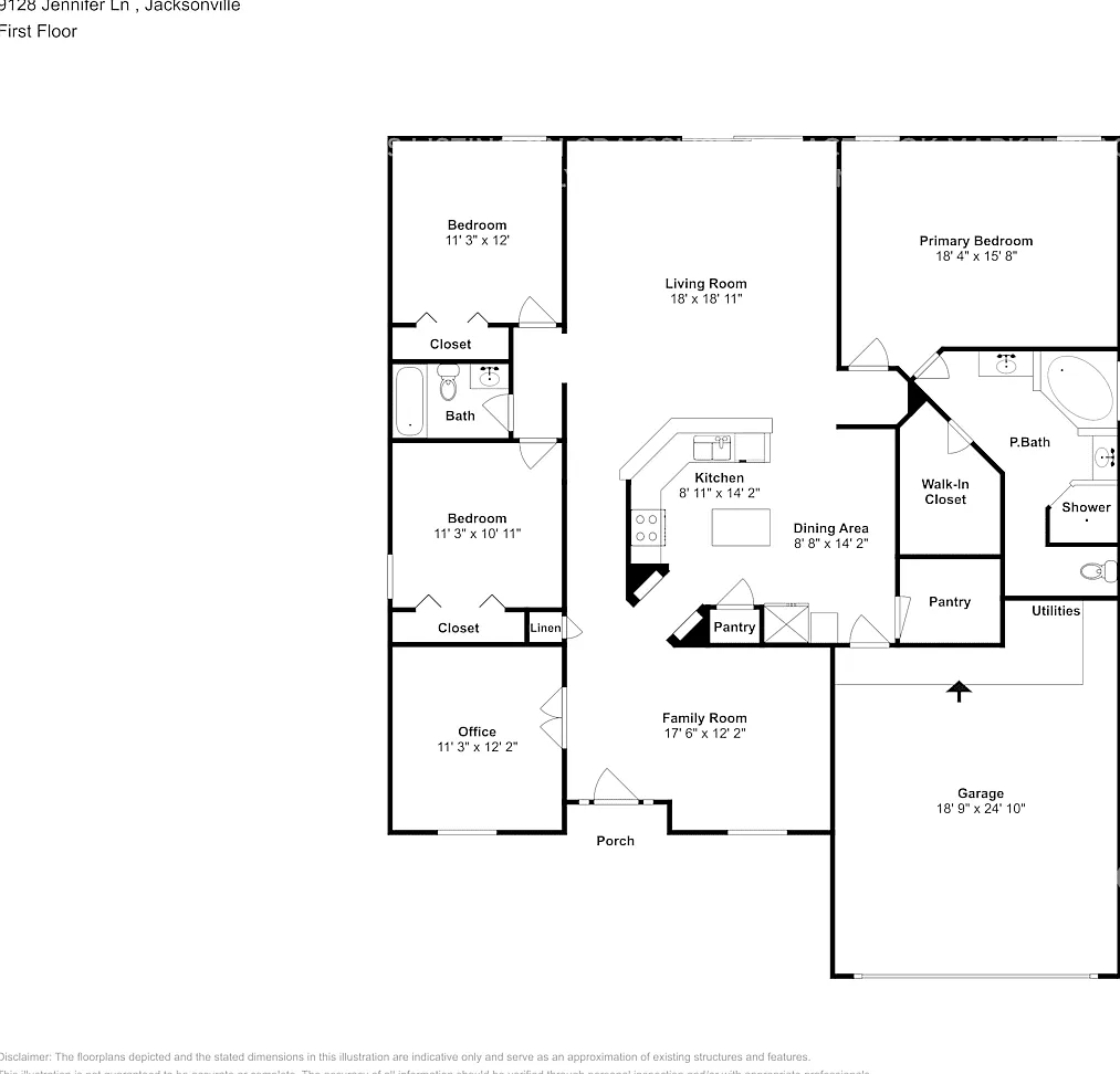 9128 Jennifer Ln Jacksonville, FL 32222 — Photo 2