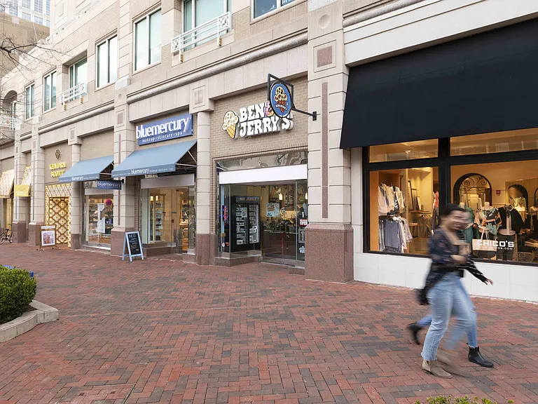 Shops and retail within Reston Town Center