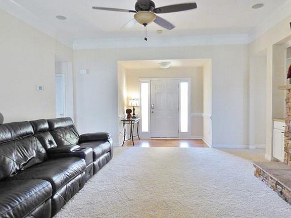 New Carpet and tall ceilings