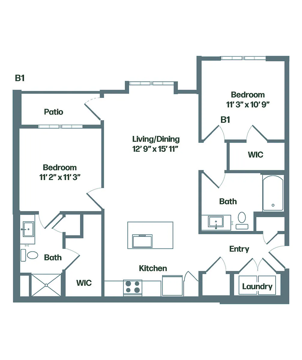 Floor plan Sandpiper