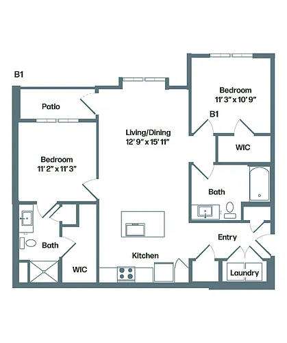 Floor plan Sandpiper