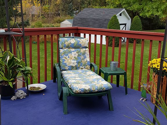 Deck for relaxing and grilling