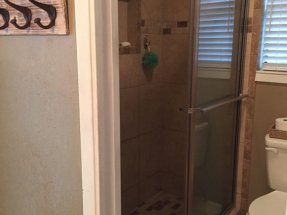 Master shower