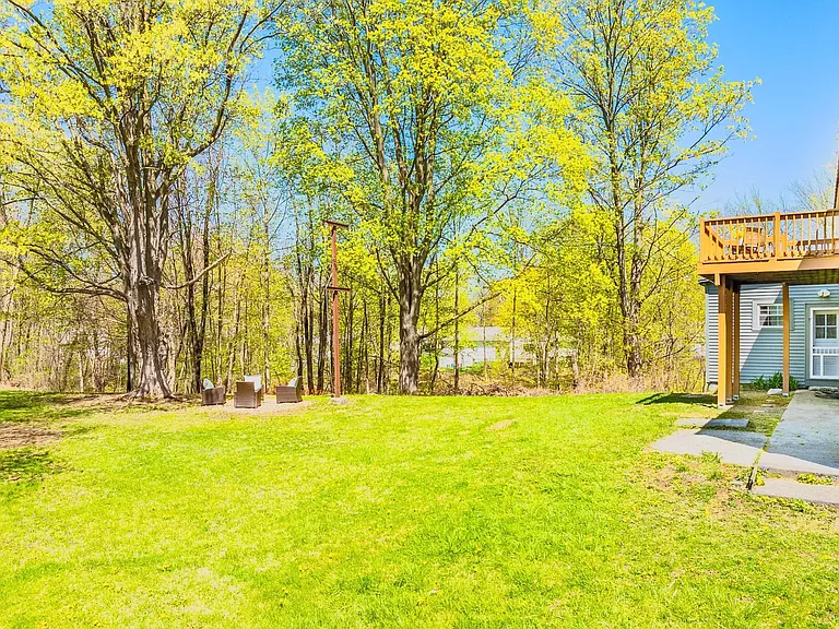 Shared back yard.