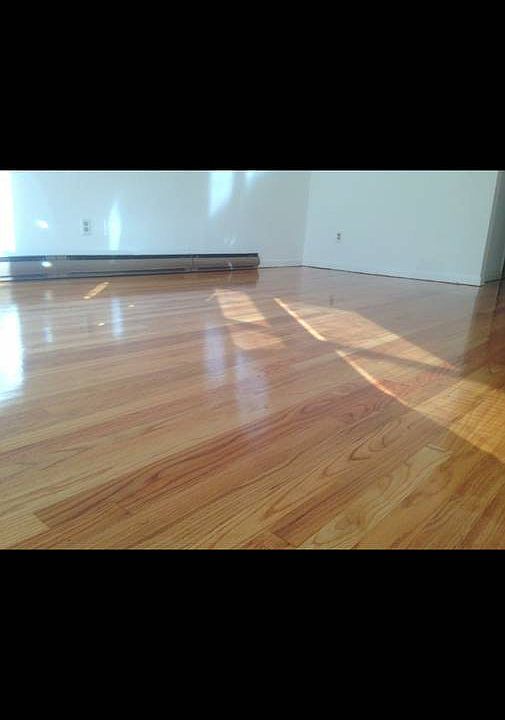 Refinished hardwood floors