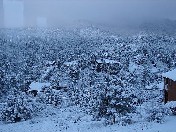 Winter Wonderland view looking west
