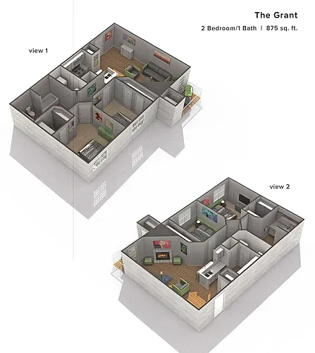 Floor plan The Grant