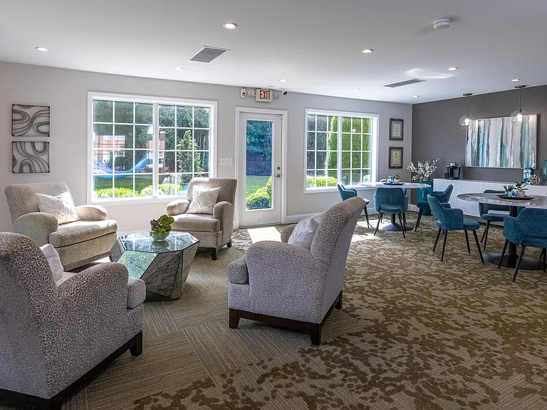 Discover your new apartment home with a warm welcome from our friendly staff in the leasing office.