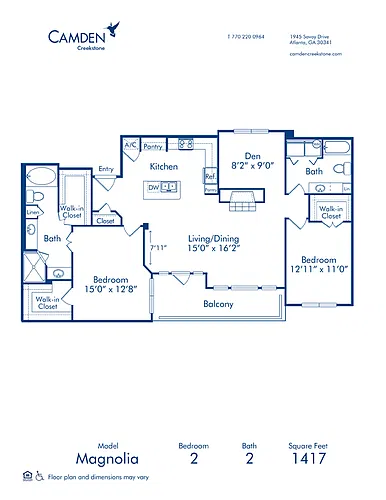 Floor plan Magnolia