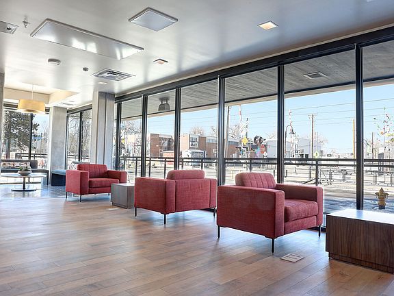 Lobby Red Chairs