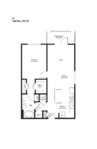 Floor plan A1