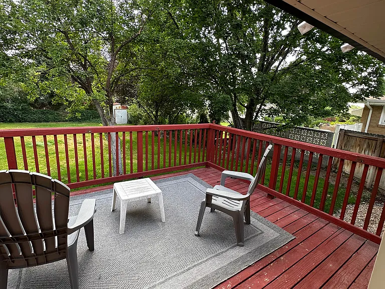 Back deck