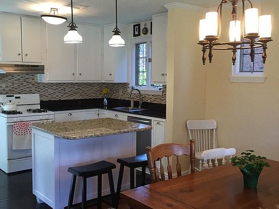 open kitchen and dining