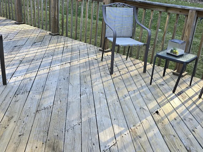 Back deck