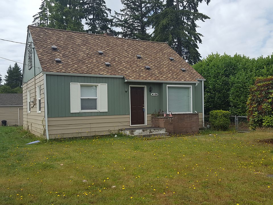 Front of house, street view.