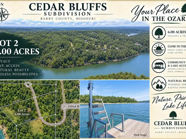 Lot 2 Cedar Bluff Lane, Shell Knob, MO 65747