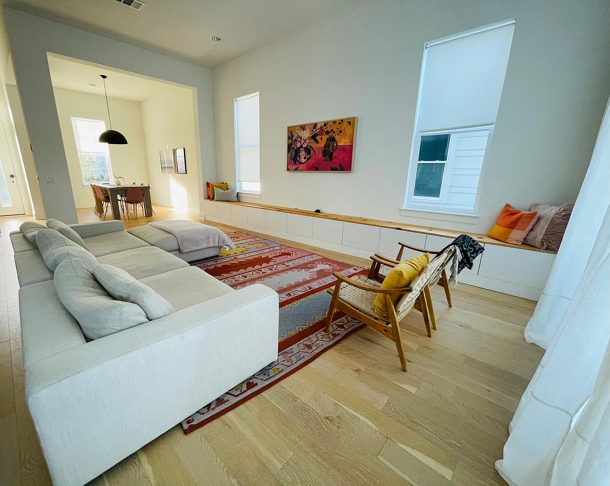 Living Room (+ Dining room) - 6301 Toscana Ave