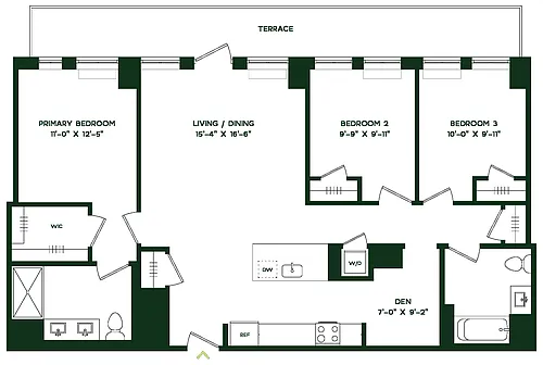 Floor plan C2W