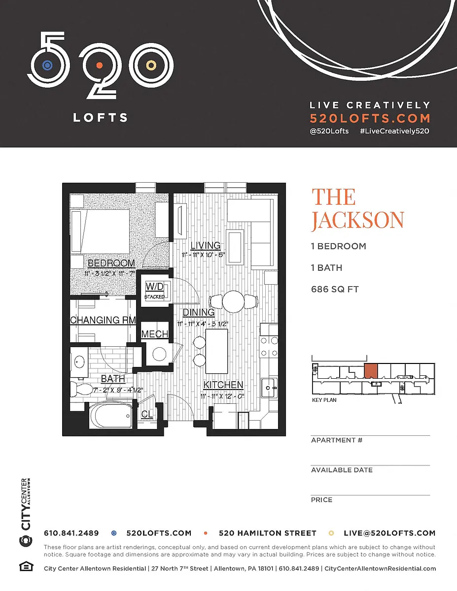 Floor plan The Jackson