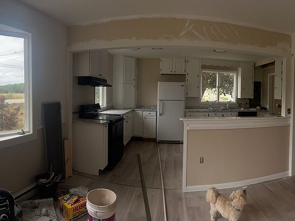 Open concept to kitchen underway!