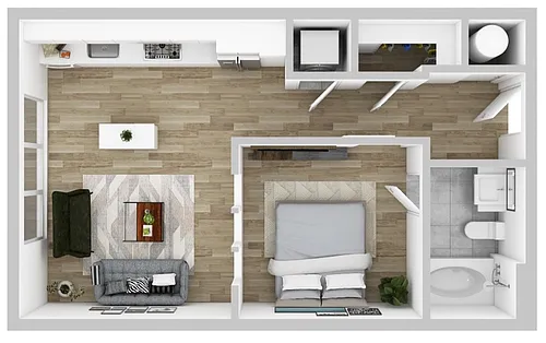 Floor plan A01