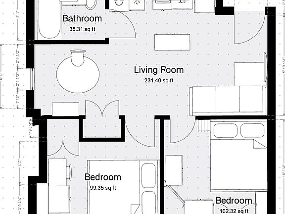2nd image of 636 E 11th St APT 5F
