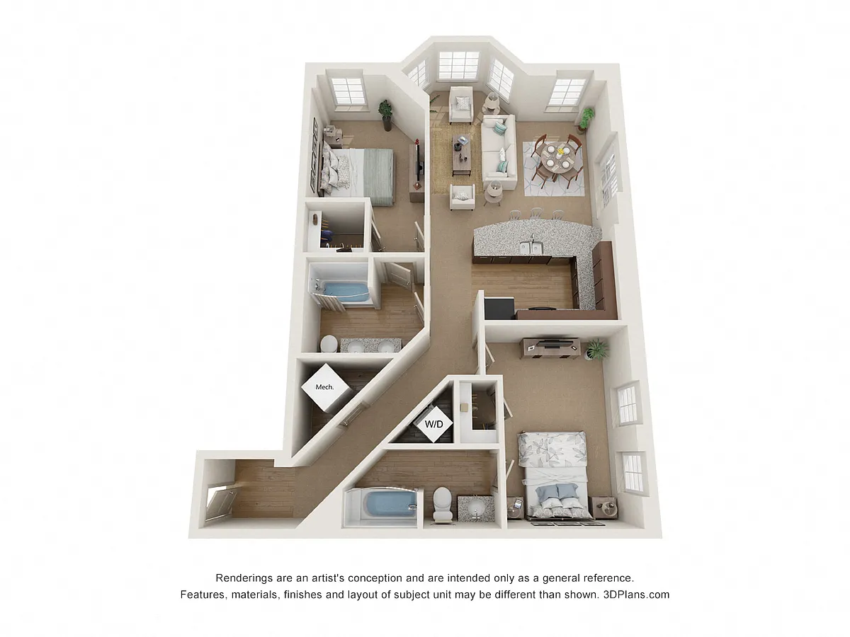 Floor plan Mercer