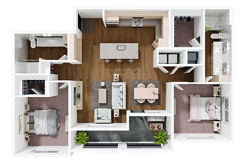 Floor plan B3