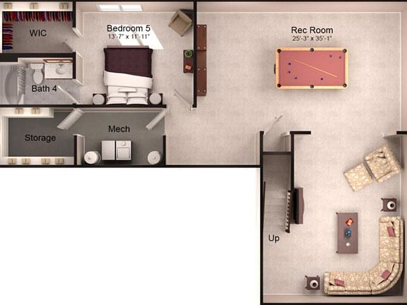 Ash Optional Finished Basement