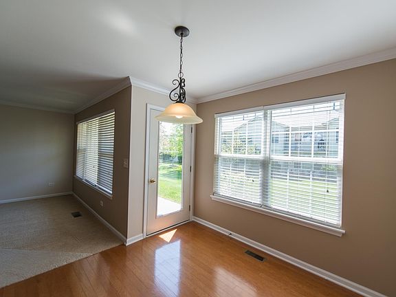 Back door from dining area and living room