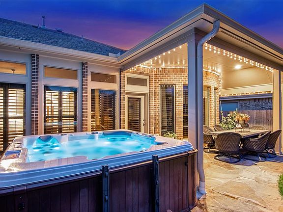 This could be your back yard, spa to convey!