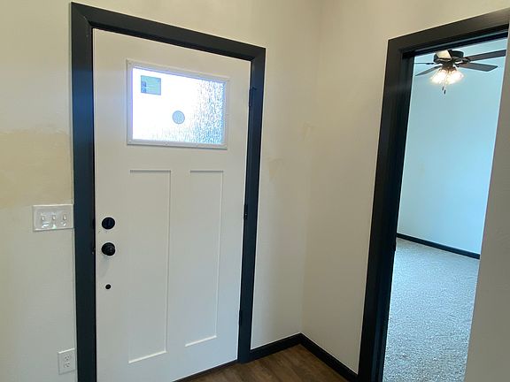 Front Door (also pictured: entry to bedroom #2)