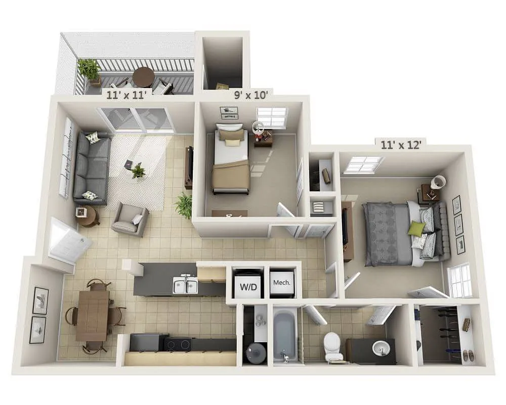 Floor plan Maple