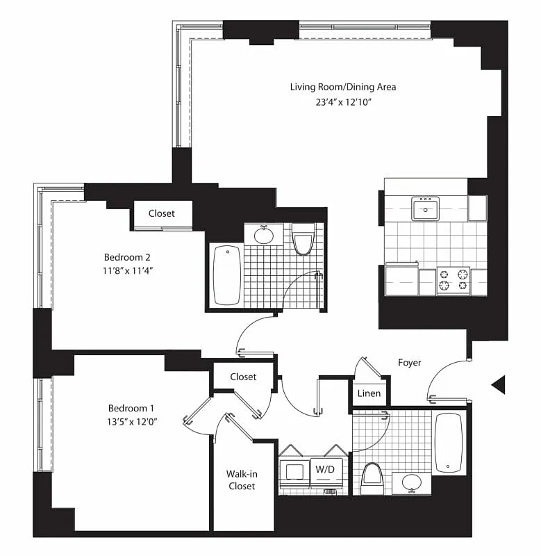 Floor plan Ritz