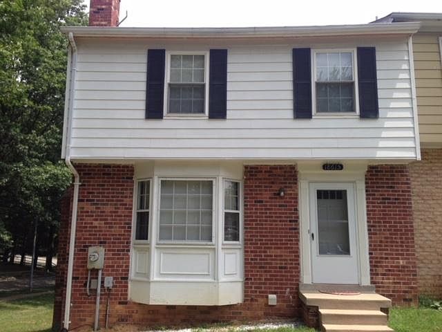 Front brick end unit townhouse