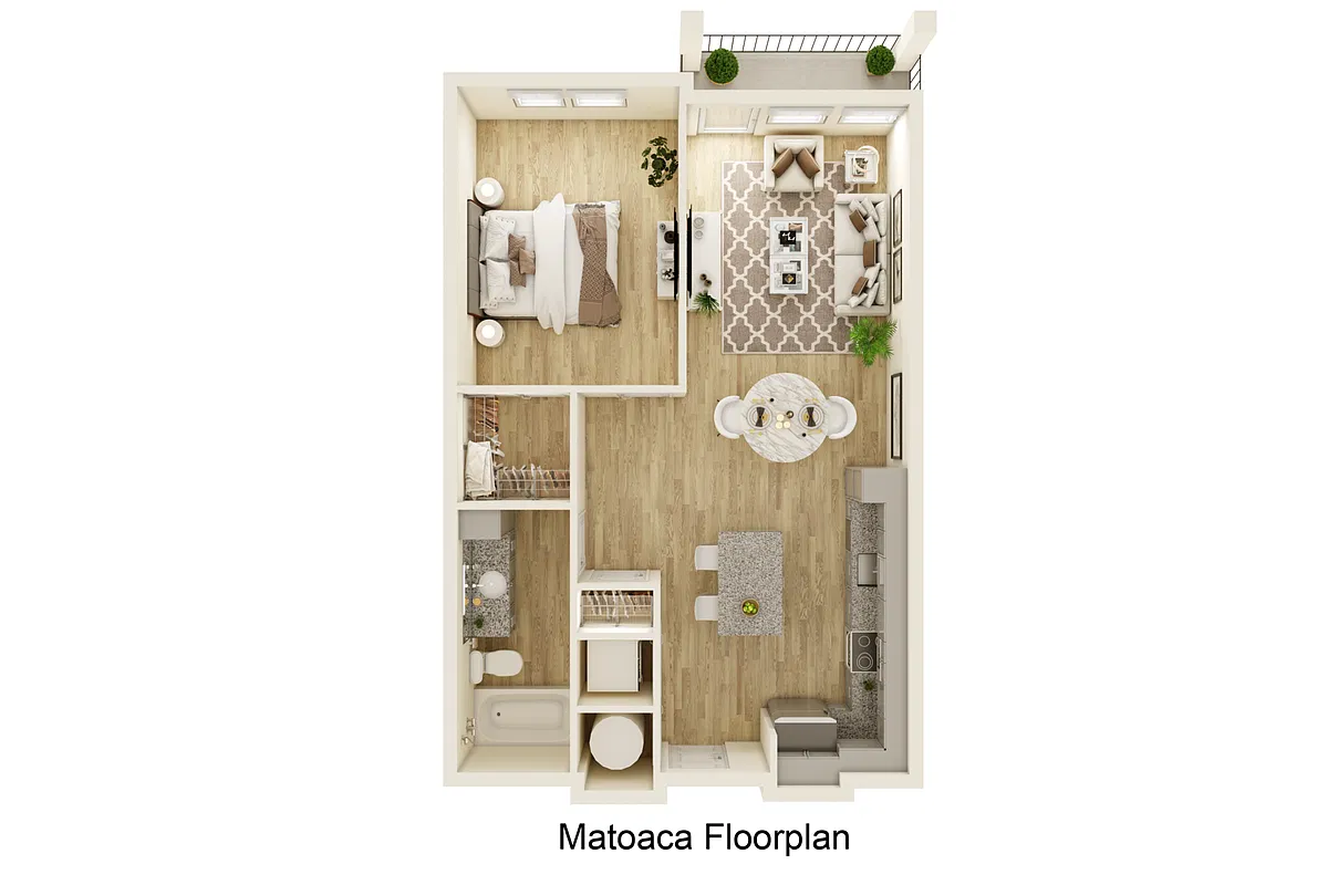 Floor plan Matoaca