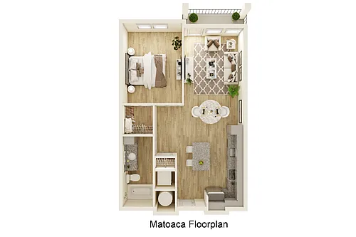 Floor plan Matoaca