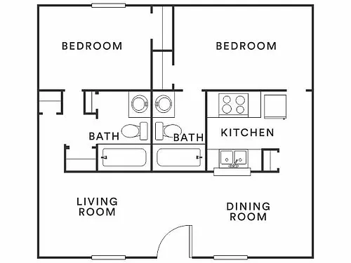 Floor plan E