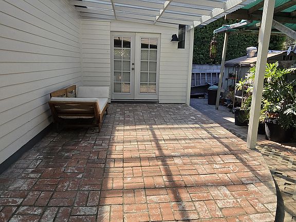 Patio through private entrance.