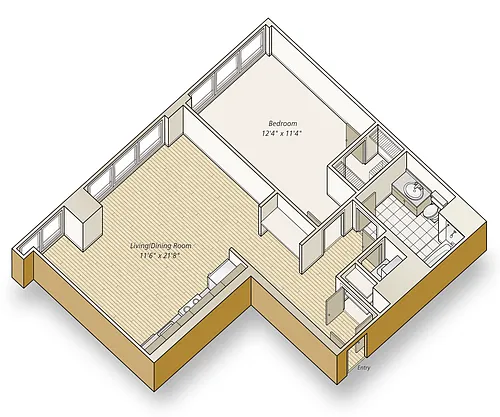 Floor plan A3-A