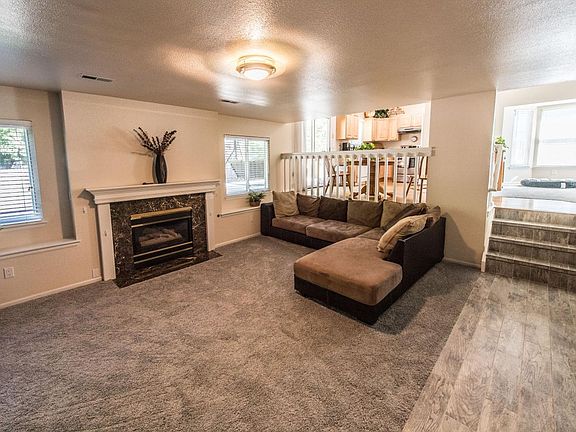 Lower "fire room" living room