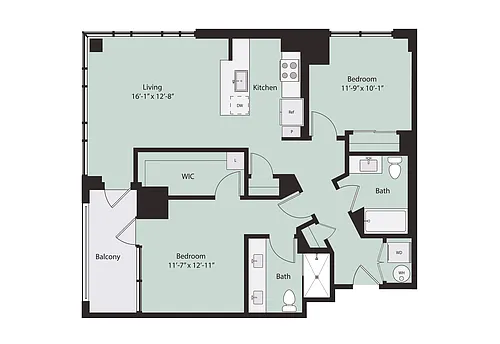 Floor plan B3