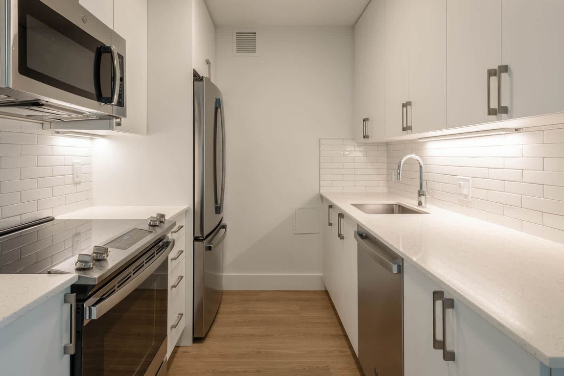 Kitchen with Stainless Steel Appliances