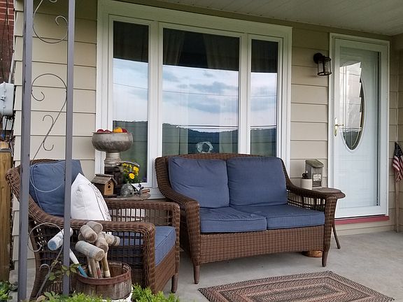 Front Porch with views. 