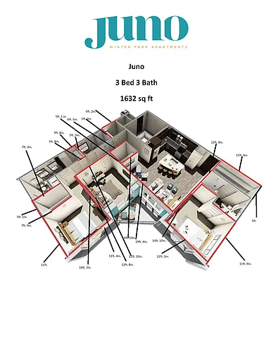 Floor plan Juno