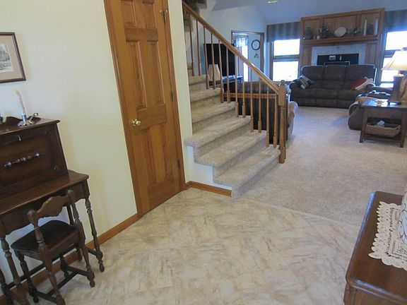 Entry foyer greets you.