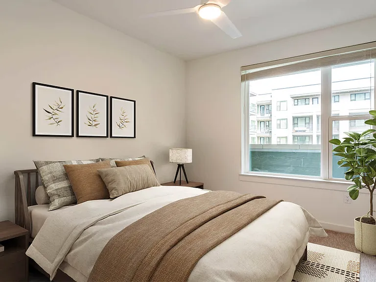 Carpeted Bedroom
