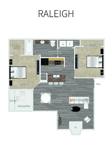Floor plan Raleigh